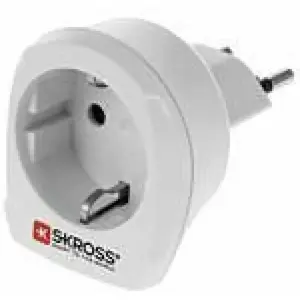 Adaptateur de voyage SKROSS Europe vers Suisse   pas cher