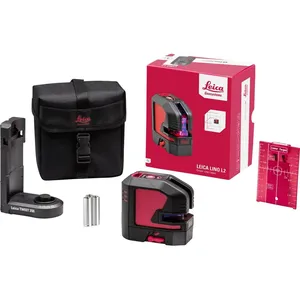 Comparateur de prix : Leica Geosystems - Leica Lino L2 Starter Kit 2-rouge niveau à bulle laser 25 m