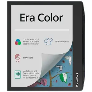 Comparateur de prix : LIVRE ÉLECTRONIQUE EBOOK POCKETBOOK ERA COULEUR 7" 32 GO BLEU FONCÉ STORMY SEA