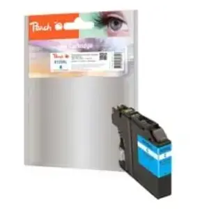 Peach pi 500-88 cartouche dencre xl compatible brother lc - 125xl, cyan pas cher