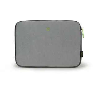 Dicota Skin FLOW - Housse d'ordinateur portable - 13" - 14.1" - gris, vert pas cher