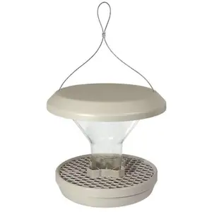 Mangeoire anti-nuisibles SMART BIRDS pour oiseaux grise SWISSINNO