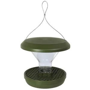 Mangeoire anti-nuisibles SMART BIRDS pour oiseaux verte SWISSINNO
