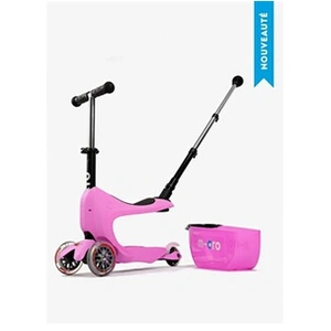 Comparateur de prix : PROMO -15% - Micro - Trottinette évolutive Mini 2Go Deluxe Rose