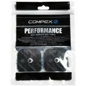 COMPEX ÉLECTRODES NOIRES EASYSNAP 50*50 MM pas cher