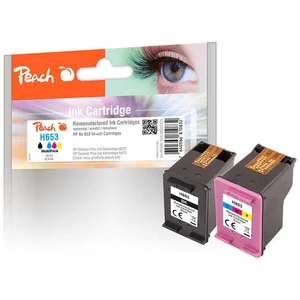 Peach Cartouches D´encre Compatibles Hp 653 Multipack Remanufactured pas cher
