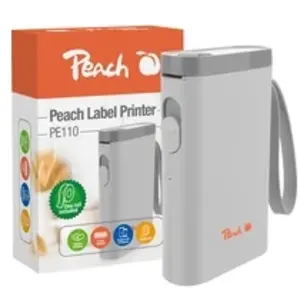 Peach Imprimante d'étiquettes PE110 Blanc pas cher