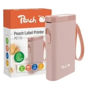 Peach Imprimante d'étiquettes PE110 Rose pas cher