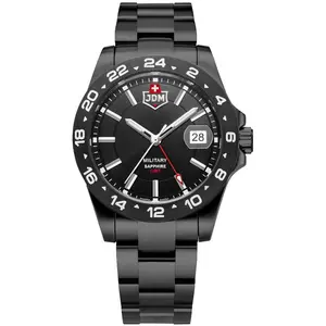 Montre Homme JDM Military Delta 24 - JDM-WG018-04 Bracelet Acier Noir pas cher