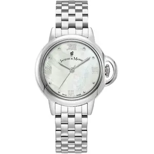 Montre Femme Jacques Du Manoir Grace - JWL02501 Bracelet Acier Argent