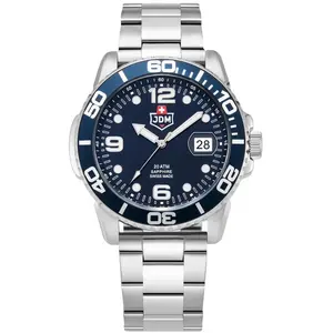 Montre Homme JDM Military Mike - JDM-WG020-03 Bracelet Acier Argent pas cher