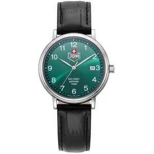 Montre Homme JDM MILITARY Kilo - JDM-WG026-04 Bracelet Cuir Noir pas cher
