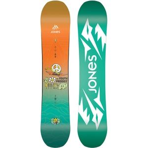 Jones - Snowboard - Youth Prodigy 2025  en Bois - Taille Enfant 135 cm - Vert pas cher