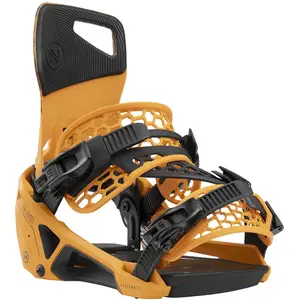 Nidecker - Fixations de Snowboard - Supermatic Dune Orange  en Nylon - Taille M pas cher