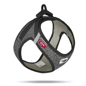 Curli Vest Harness Merino Clasp Black XS pas cher