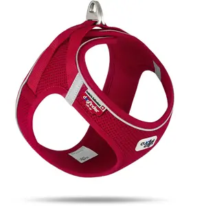 curli Magnetic Vest Harness Air-Mesh V2 Red L pas cher