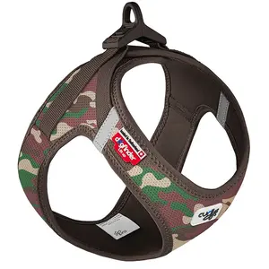 Harnais Curli Vest Clasp Air-Mesh camouflage pour chien - taille M : tour de poitrail 43,4 - 49 cm pas cher