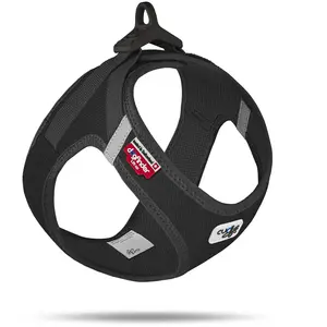 Vest Harness curli Clasp Cord Black L pas cher