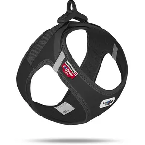 Curli Vest Harness Clasp Softshell Black 3XS pas cher