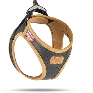 Comparateur de prix : Harnais pour chien en cuir Curli Apple Noir S PN3125