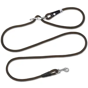 Laisse pour chien Curli Vario Marron S PN3471 pas cher