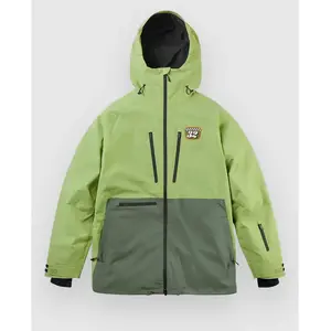 ThirtyTwo Tm Recycled Patch Jacket vert S pas cher