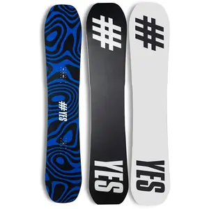 #YES All-In XTRM 2026 Snowboard à motifs 154 pas cher