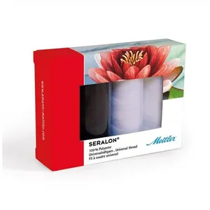 GENERIQUE Set de 4 Fils à Coudre Universels - Mettler(...) - Rouge