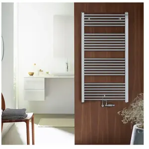 Zehnder Zeno Sèche-serviettes, fonctionnement mixte ou à eau chaude, Z... pas cher