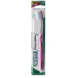 Comparateur de prix : Gum Brosse à Dents Original White Compacte Souple