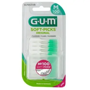 Comparateur de prix : Gum Brossette Interdentaire Soft-Picks Original Medium 100 unités