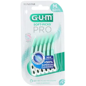 Comparateur de prix : GUM® SOFT-PICKS® PRO Bâtonnet interdentaire Medium x60