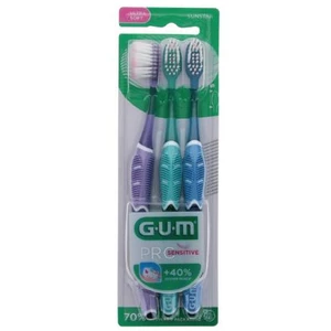 Comparateur de prix : Brosse à dents GUM® PRO Ultra-Souple 15/100e 2+1 Offert