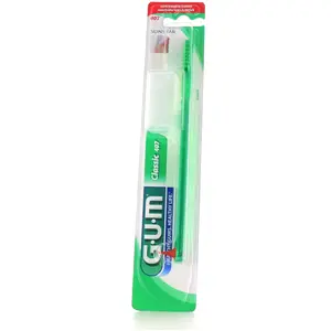 GUM Classic - Brosse À Dents Bio-Sourcée Ultra Souple 15/100e Compacte pas cher