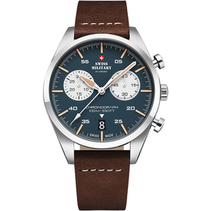 Swiss Military Mens Watch Swiss Military Sm34090.04, Quartz, 43mm, 10atmVendu parrakuten