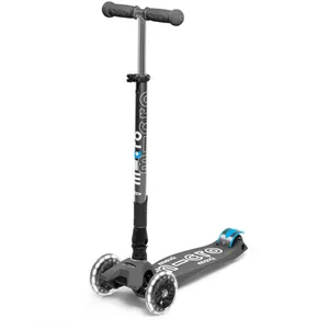 Comparateur de prix : Trottinette - MICRO - Maxi Deluxe - 3 roues - LED - Gris