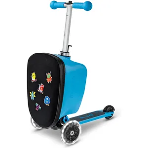 Micro Luggage Junior Patch Play Bleu pas cher