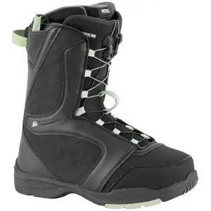 Nitro Flora TLS Boot 21 Bottes de Snowboard pour Femme Noir/Menthe 240 pas cher