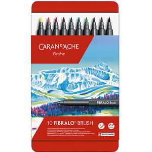 Comparateur de prix : Caran d'Ache 0186.310 Feutres de Coloriage Plastique Multicolore Lot de 10