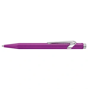 Comparateur de prix : Stylo à bille avec étui métal Caran d'Ache 849 Colormat-X Violet