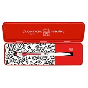 Comparateur de prix : Stylo à bille Caran d'Ache 849 Keith Haring Blanc