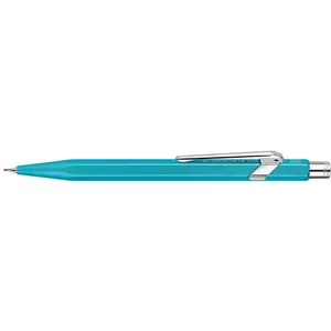 Porte-mines avec étui métal 844 0,7mm Colormat-X Bleu Turquoise pas cher