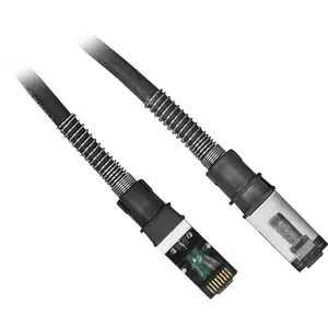 PATCHSEE PCI6-F/8 Cordon RJ45 catégorie 6A U/FTP LSOH noir - 2,4 m pas cher