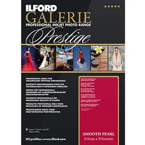 Comparateur de prix : Papier Ilford Galerie Prestige Smooth Pearl 310g A3+ 25 feuilles