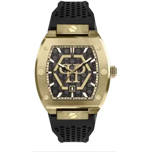 Montre Homme Philipp Plein The Hexagon Phantom - PWPUA0424 Bracelet Si... pas cher