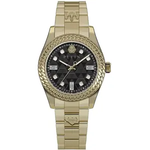 Comparateur de prix : Montre Femme Philipp Plein Queen - PWCDA0624 Bracelet Acier Doré