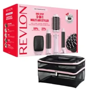 REVLON One-Step Blow-Dry Multistyler 5-in-1 Pink Titanium Sèche-cheveu... pas cher
