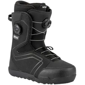 Boots de snowboard NITRO SENTINEL BOA (BLACK) Homme - 2026 pas cher
