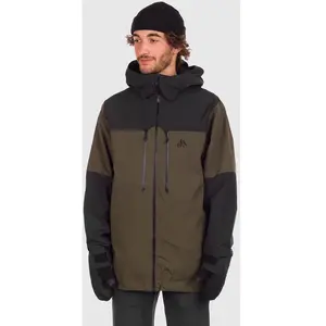 Jones Snowboards Mountain Surf Parka vert XS pas cher