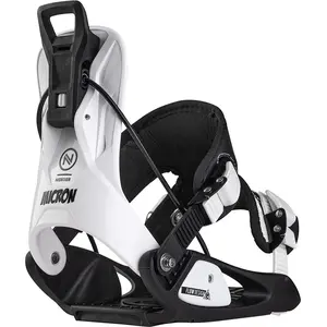 Comparateur de prix : Nidecker - Fixations de Snowboard - Micron Stormtrooper - Taille Enfant XS - Blanc